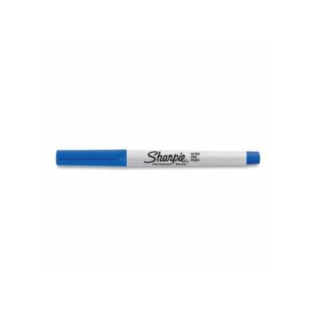 Sharpie Ultra Fine Tip Permanent Marker, Blue, Narrow, 144PK 652-37003