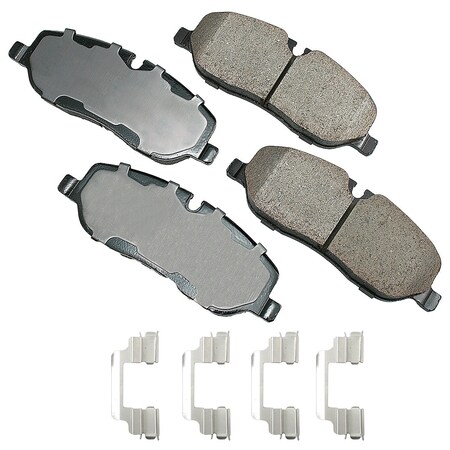 Akebono Euro Pads, Eur1098A EUR1098A