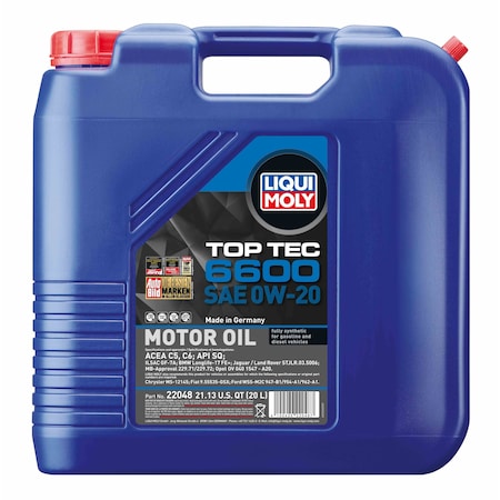 Liqui Moly Top Tec 6600 0W-20,  22048