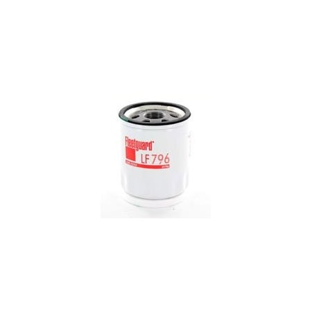 Fleetguard Automotive Oil Filter, 3 11/16 in H LF796