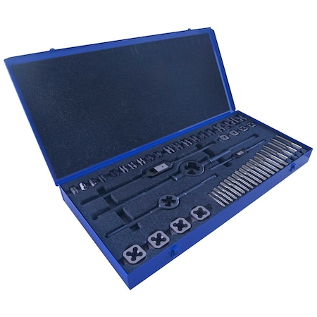 Greenfield Threading 44PC 58 NCNF PLG TAP&QS JR DIE SET 423165