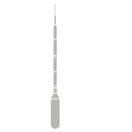 Nalge Nunc Disposable Plastic Transfer Pipettes, Graduated Fine Tip, 5.0ml, 500 per package, 500PK 147501
