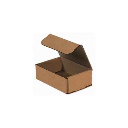 Bubblefast 50-6 x 4 x 2'' Kraft Corrugated Mailers, 50PK BFM642K