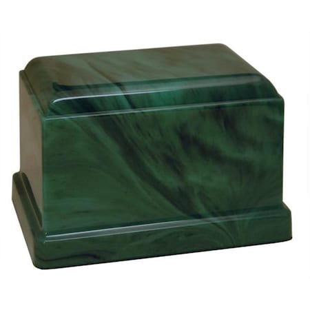 Fasttrack2Fitness Cultured Marble Cremation Celtic Adult Urn, Emerald FA2006699