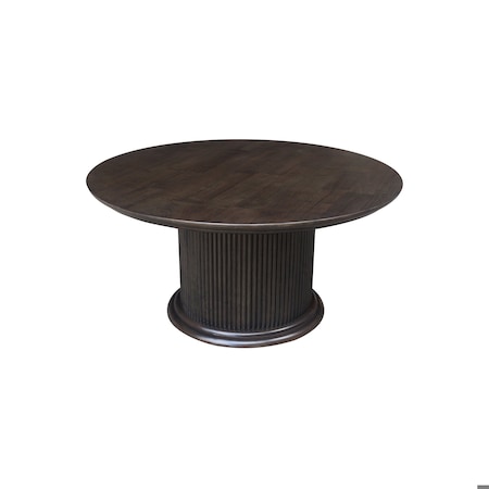 Whitewood Industries Haven Solid Wood Round Coffee Table KOT145-25CRB-CRT