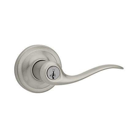 Kwikset Door Lever Lockset, 1 3/8-1 3/4" Thick 740TNL-15-SMT-6AL-RCS