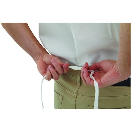 Workhorse Vinyl Protective Apron with Sewn Edge, 6-Mil - Blue, 12PK E54215305