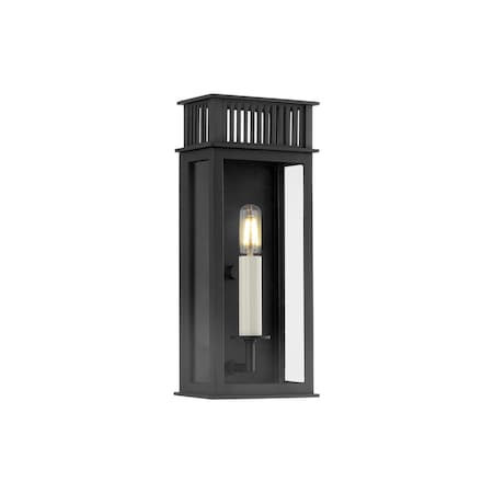 Troy Lighting Gridley 1 Light Exterior 5.5 In. Textured Black B6013-TBK