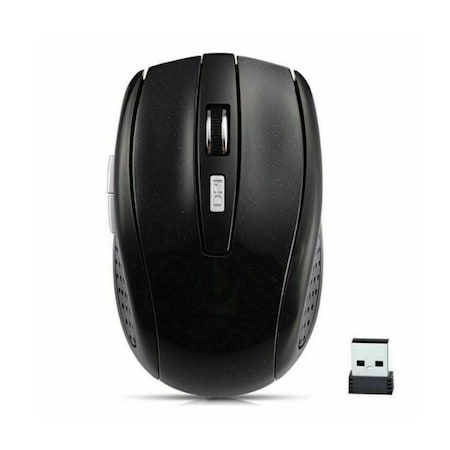 Sanoxy 2.4GHz Wireless Optical Mouse Mice & USB Receiver For PC Laptop Computer DPI Black PP-MS-193168148815-BLK