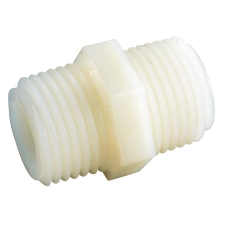 Anderson Metals 3/8'' Nylon Nipple 53622-06