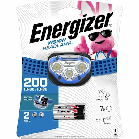 Energizer HEADLAMP, LED, 200 LUMENS, 4PK HDA32E