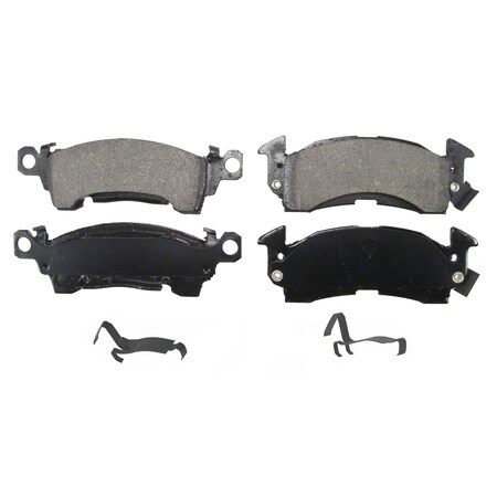 Wagner Brake QuickStop Front; Rear Disc Brake Pad Set Ceramic,  ZD52