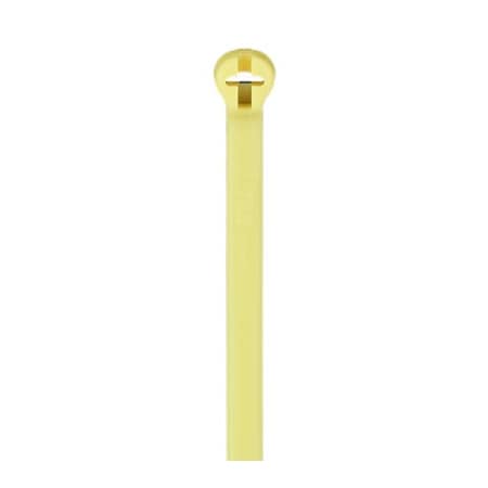Abb CABLE TIE 50LB 7IN YELLOW NYLON, 1000PK TY25M-4