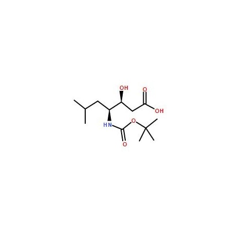 Ak Scientific Boc-(3S, 4S)-4-amino-3-hydroxy-6-methylheptanoic acid (250mg), CAS 58521-49-6 X5080-250mg