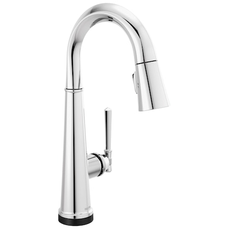 Delta Single Handle Pull Down Bar/Prep Faucet With Touch2O Technology 9982T-PR-DST