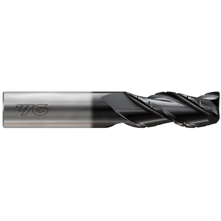 Yg-1 Tool ALU-POWER HPC 3 FLUTE 37deg. HELIX CHIP BREAKER CORNER RADIUS COATED E/M JAI38930