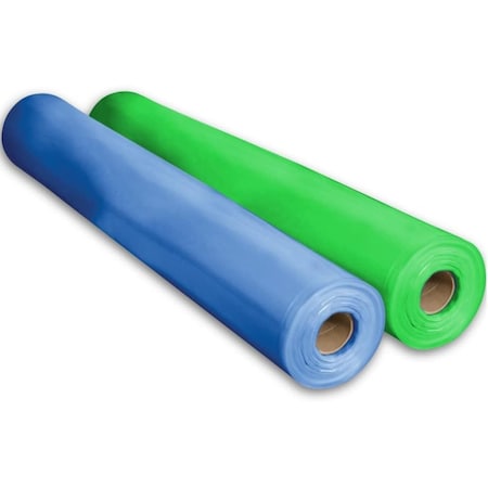 Farm Plastic Supply 15 Mil Concrete Vapor Barrier, Heavy Duty Blue Plastic Tarp, Concrete Vapor Barrier, 7ftx140ft Z-CVB15Mil-4002