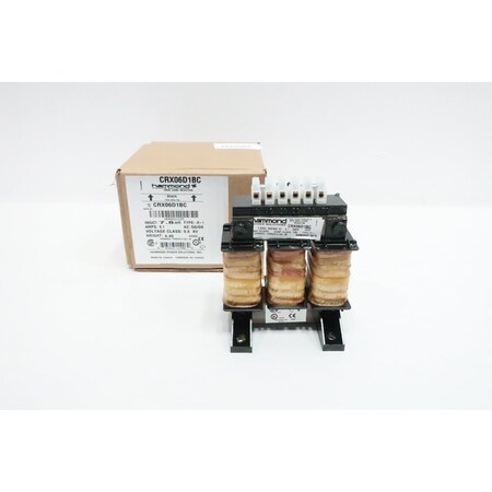 Hammond HPS LINE REACTOR 7.8MH 600V-AC 3PH 6.1A AMP CRX06D1BC