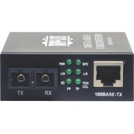Tripp Lite 10/100 UTP TO MULTIMODE FIBER MEDIA CONVERTER N784-001-SC-MM