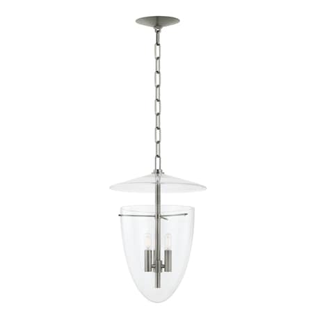 Troy Lighting Tully 13.5in wide 3 Light Lantern in Vintage Pewter F4414-VPT
