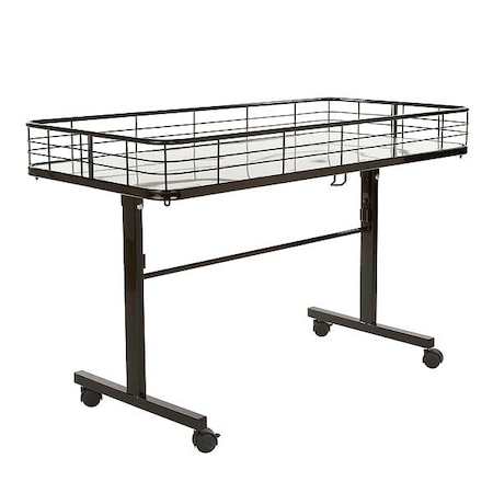 Econoco DumpDisplayTable, Blk, 31inH, 47inL DT48/B