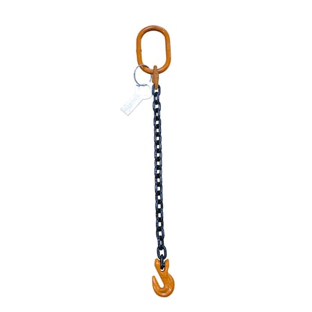 Starke Chain Sling, 5/16in, G80, Grab Hook, 2 ft SCSG80516-1LG-2