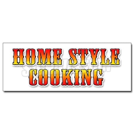 Amistad 36 in. Home Style Cooking Decal Sticker AM3871010