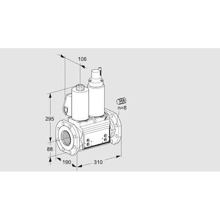 Honeywell Kromschroder VCS780F05NLWL3B/PPPP/PMMM KS88204277