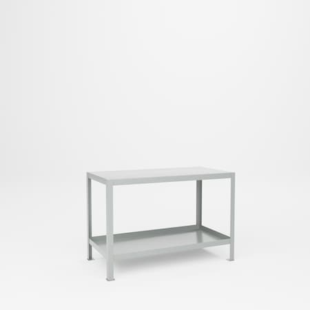 Pucel Heavy Duty Workbench, 48 in x 24 in x 36 in, Light Blue 2448-2