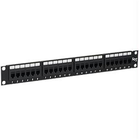 Maxpower Patch Panel-cat 6- Feed-thru 24-p-1rms MA3906540