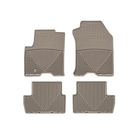 Weathertech Tan, Front and Rear All Weather Floor Mats W98TN-W210TN