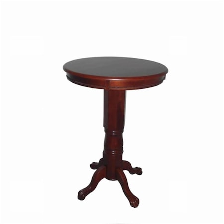 Boraam Industries Boraam Florence Pedestal Pub Table - Light Cherry 71242