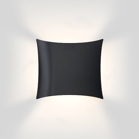 Besa Lighting Besa Kite Sconce, Black Finish, 1x20W LED KITE-LED-BK