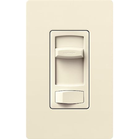 Lutron Lighting Dimmer, Slide, 1-Pole/3-Way CTCL-153P-AL