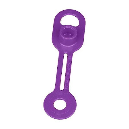 Trico Grease Fitting Cap, 2 3/4 in L, Purple 37040