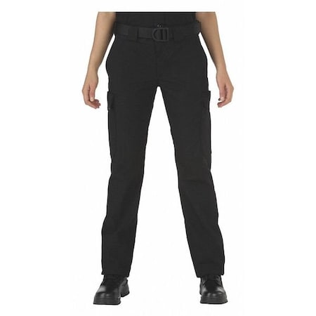 5.11 Tactical Pants, M, Black, 20% Cotton, 80% Polyester 64400ABR-019-10