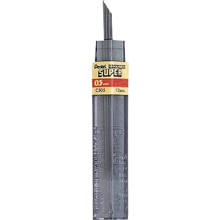 Pentel Hi-Polymer Super Lead Refill - 0.5Mm- F C505-F