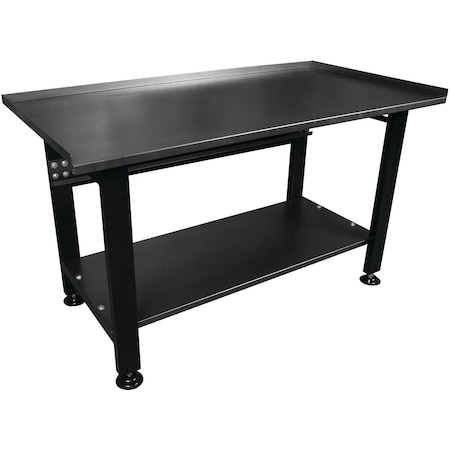 Performance Tool Heavy Duty Shop Table, 60 in. Work Bench, 1400 lb. Capacity W54991