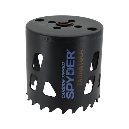 Spyder RCE Hole Saw, Tarantula, Metal Cutting Carbide, 2-5/8'' 600911CF