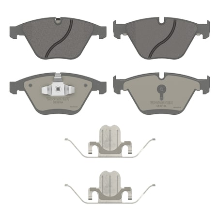 Wagner Brake OEX Front Disc Brake Pad Set Premium Semi - Met,  OEX918A