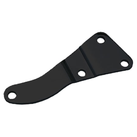 Trans-Dapt Big Block Chevy Alternator Bracket - OEM Style Water Pump - Black TRA8538