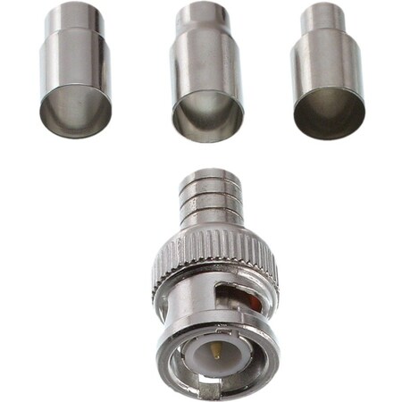 Gem By Triplett RG59 PVC And RG6 Universal BNC Mal, PK10 301-00TP