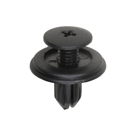 Auveco Bumper And Fascia Push-Type Retainer 22mm Head Diameter, 15PK 17378