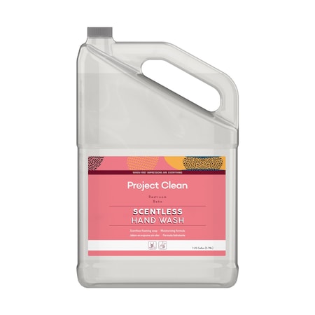 Project Clean Scentlesss Handwash, 4 Gallons/Case A100586-4c22