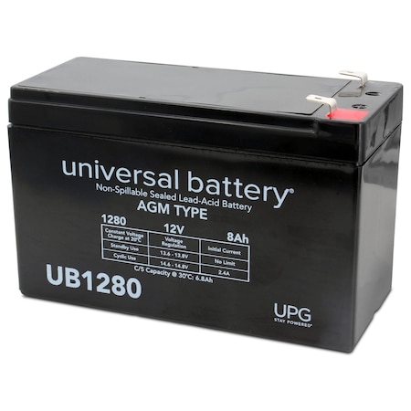 Upg Sealed Lead-Acid Battery, 12V, Lead Acid Chemistry D5779