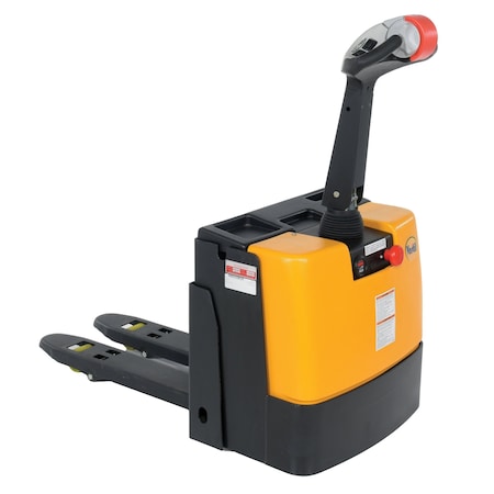 Vestil Steel Fully Powered Electric Pallet Truck 19 In. x 40 In. 2,600 Lb. Capacity Black EPT-1940-26