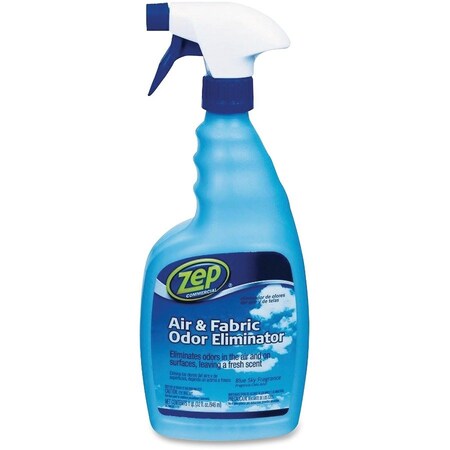 Zep Air and Fabric Odor Eliminator, Fresh Scent, 32 oz, PK12 ZUAIR32