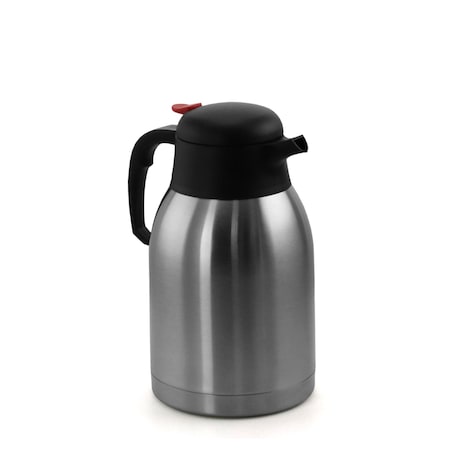 Megachef 2.11 Quart Stainless Steel Thermal Beverage Carafe for Coffee and Tea MG-JSUA020
