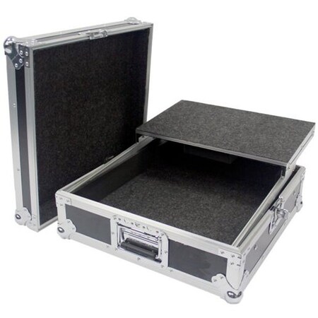 Deejay Led Fly Drive Case For Pioneer DJM-2000 Video Club Mixer Controller with Laptop Shelf TBHDJM2000LT