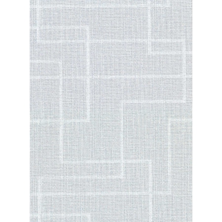 Warner Clarendon Sky Blue Geometric Faux Grasscloth Wallpaper 2921-50502